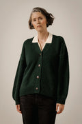 Bare Knitwear | Oversized Alpaca Cardigan - Emerald