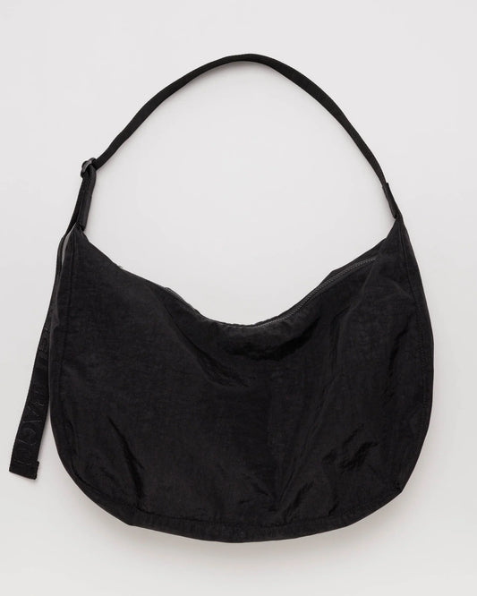 Baggu | Large Nylon Crescent Bag - Black