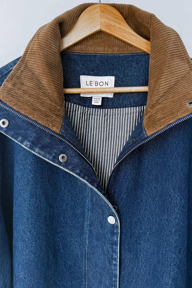 Le Bon Shoppe | Blair Jacket - Blue Denim