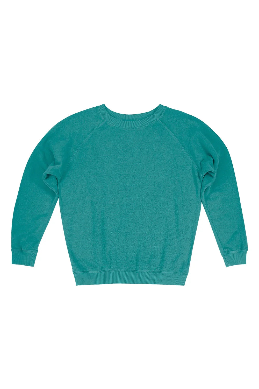 Jungmaven | Bonfire Raglan Sweatshirt - Teal