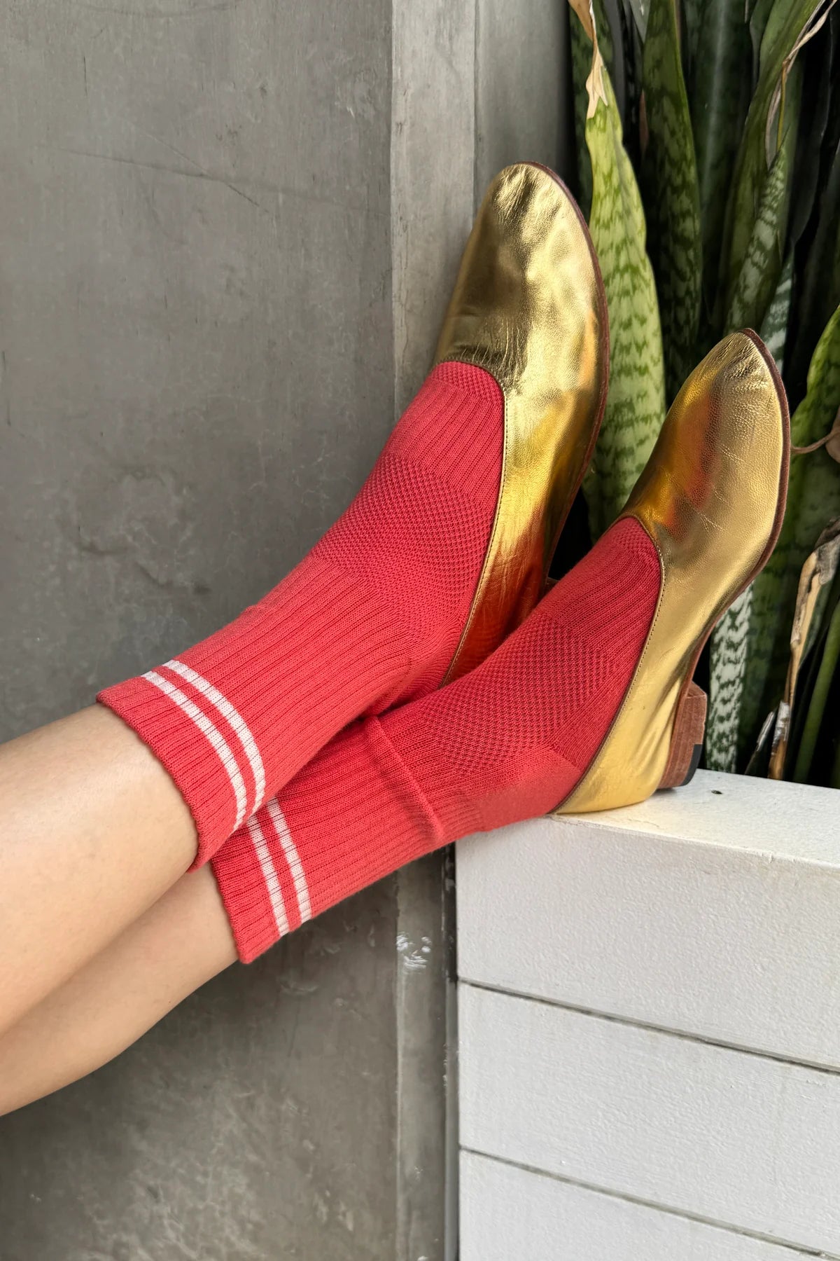 Le Bon Shoppe | Boyfriend Socks - Coral