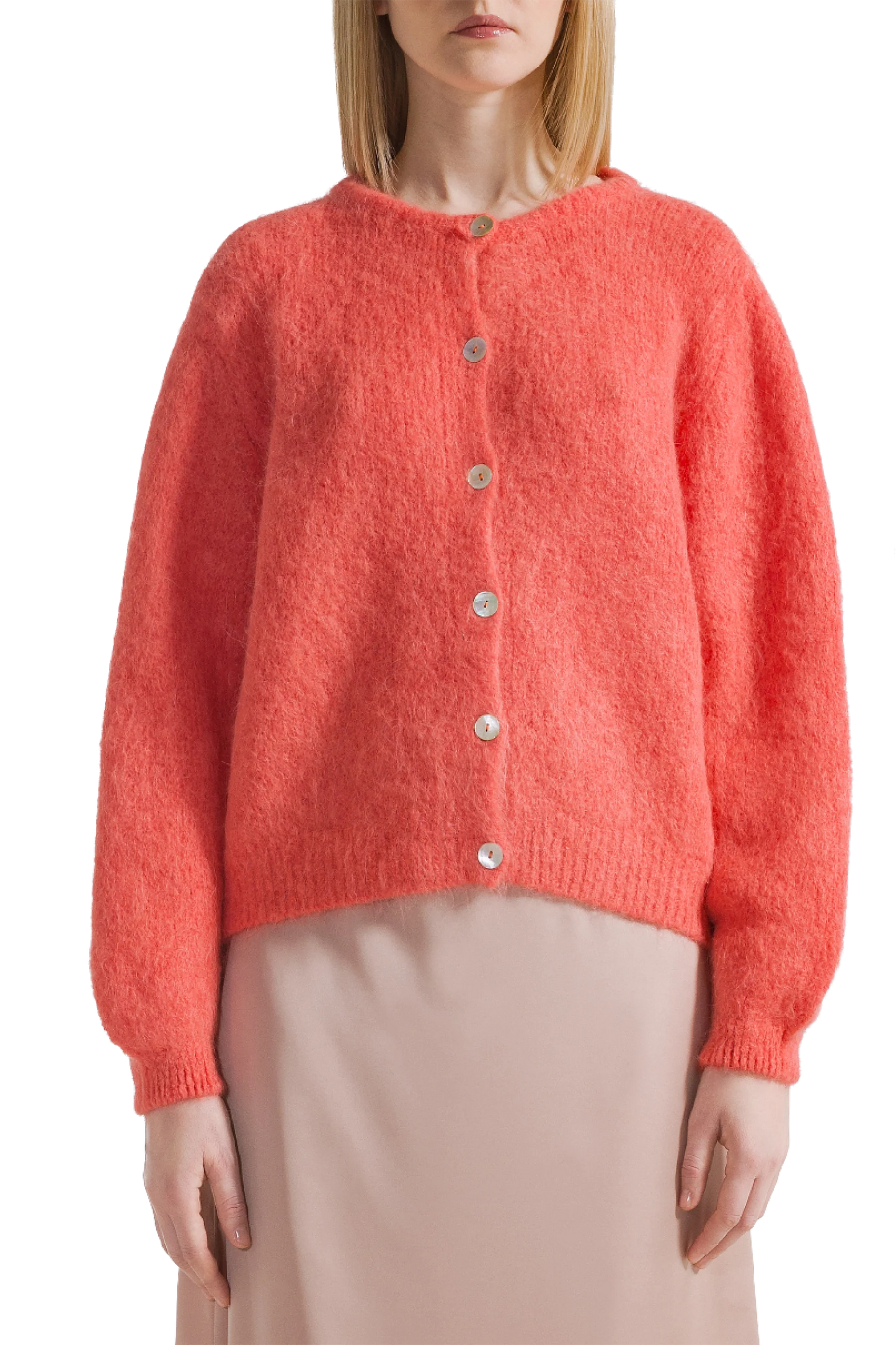 American Dreams | Susan Alpaca Cardigan - White