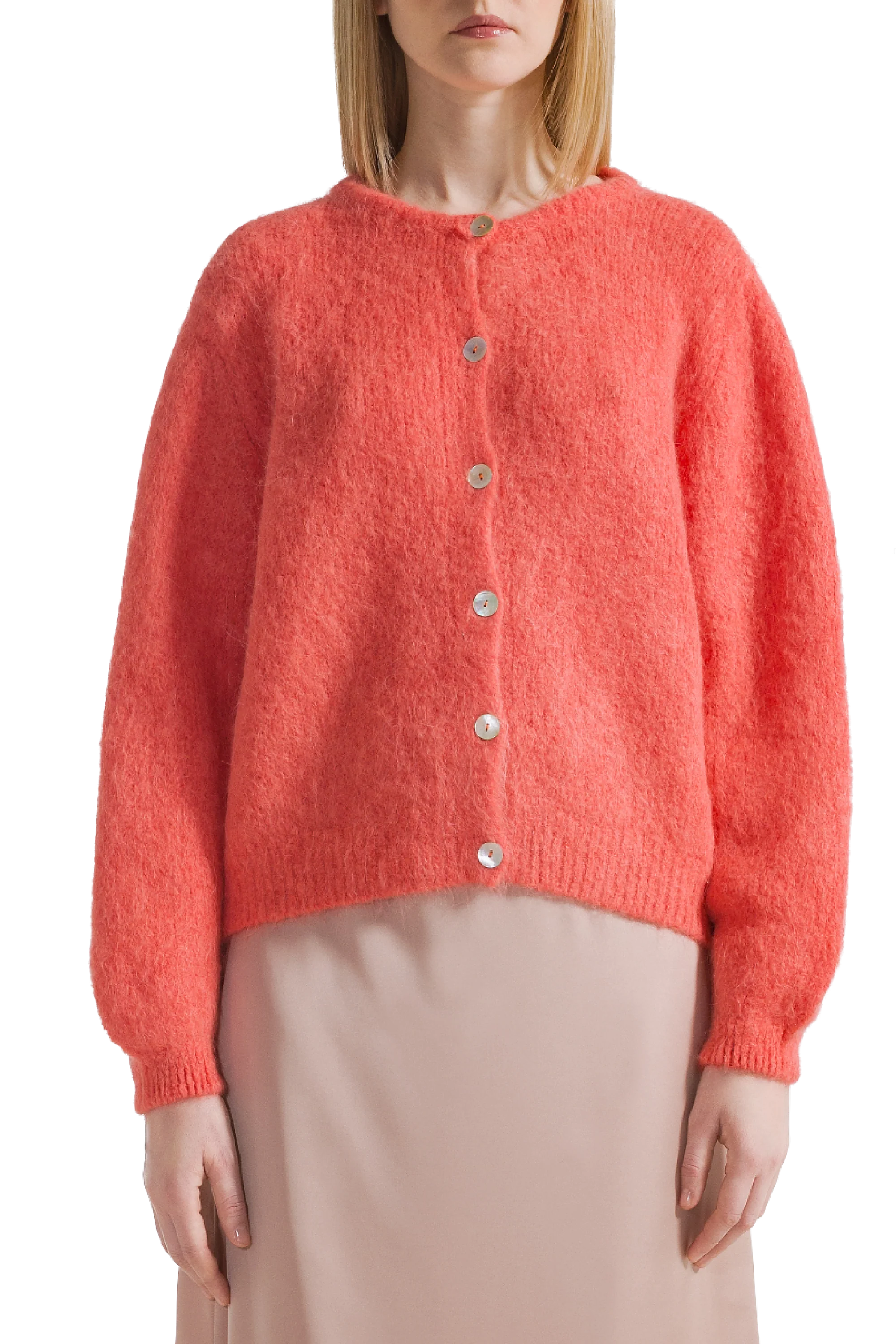 American Dreams | Susan Alpaca Cardigan - White