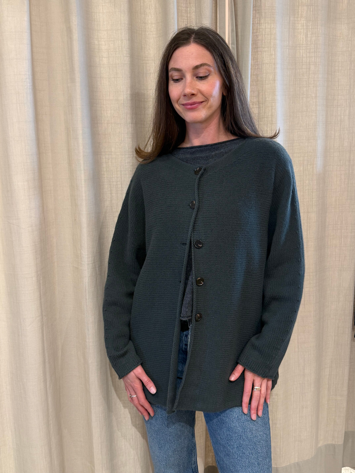 Naïf | Lila Cardigan - Olive Green