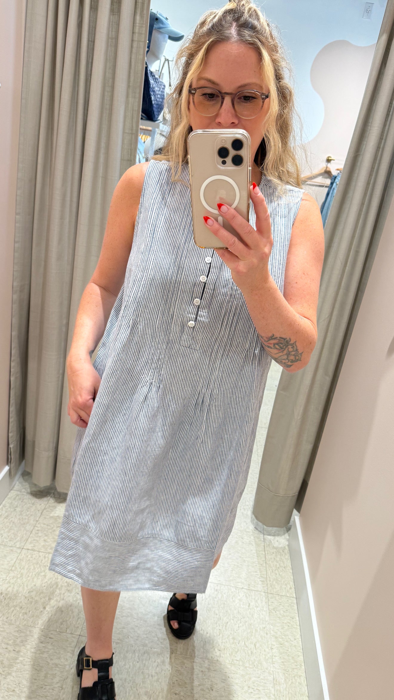 Naïf | Nyla Dress - Ivory / Ink