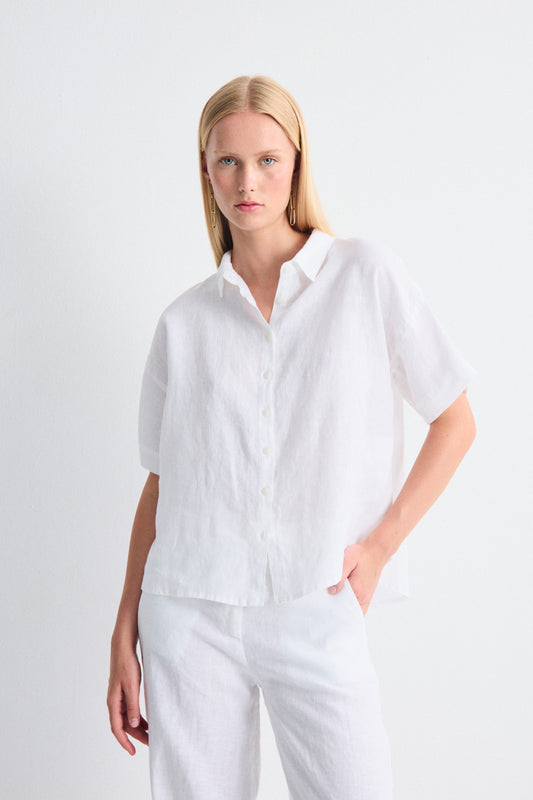 Mus & Bombon | Bobby Shirt - White