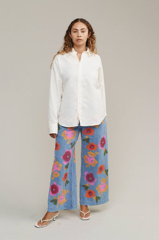 Jungmaven |  Disco Denim Floral - Light