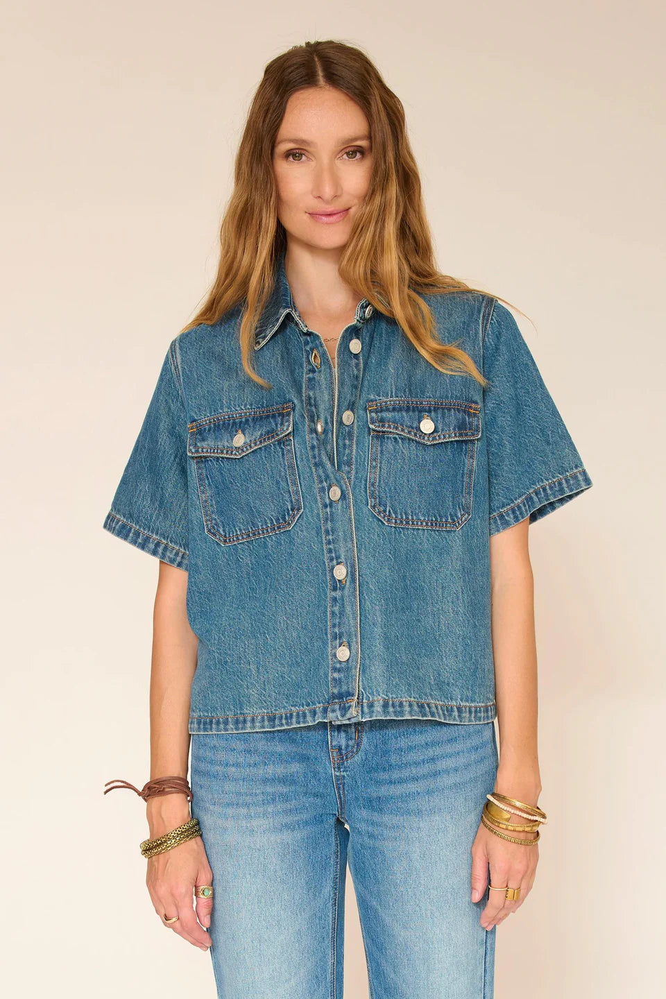 MKT Studio | Celita Tokyo Denim - Blue Harris Wash