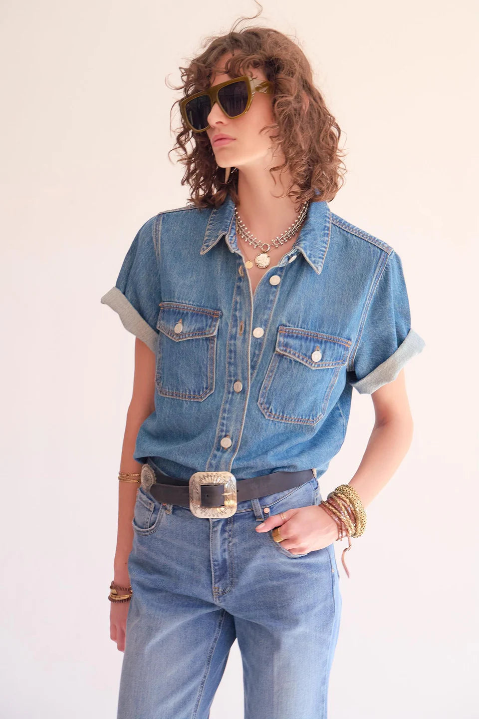 MKT Studio | Celita Tokyo Denim - Blue Harris Wash