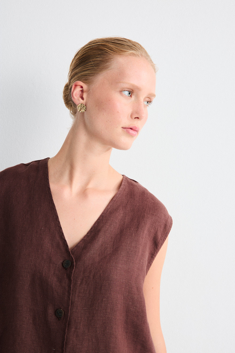 Mus & Bombon | Arani Vest - Brown