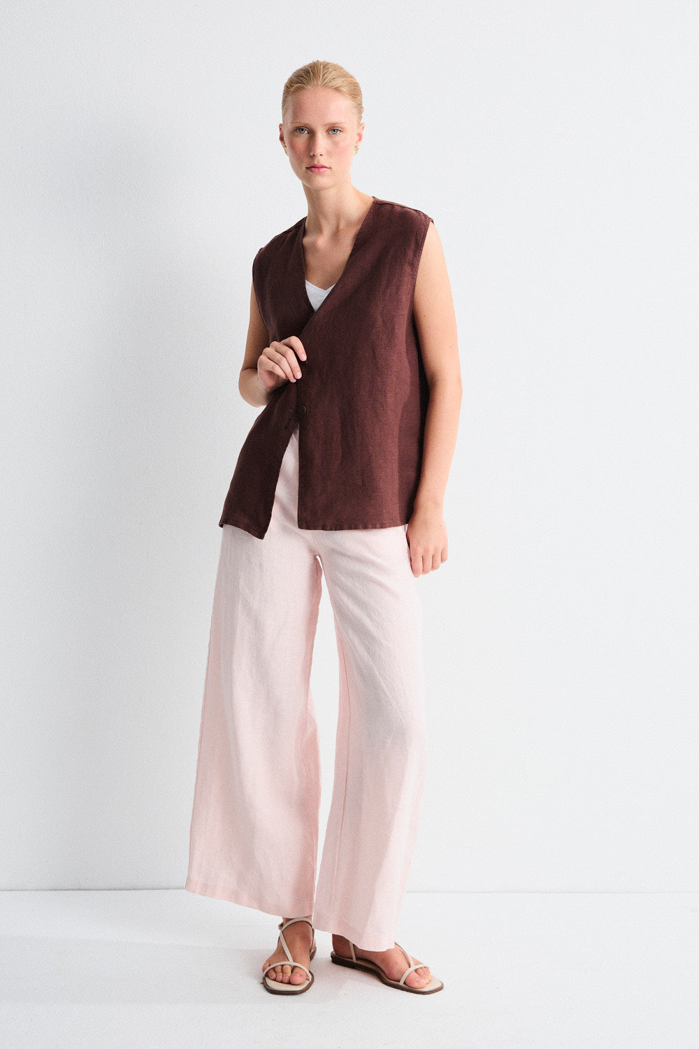 Mus & Bombon | Arani Vest - Brown