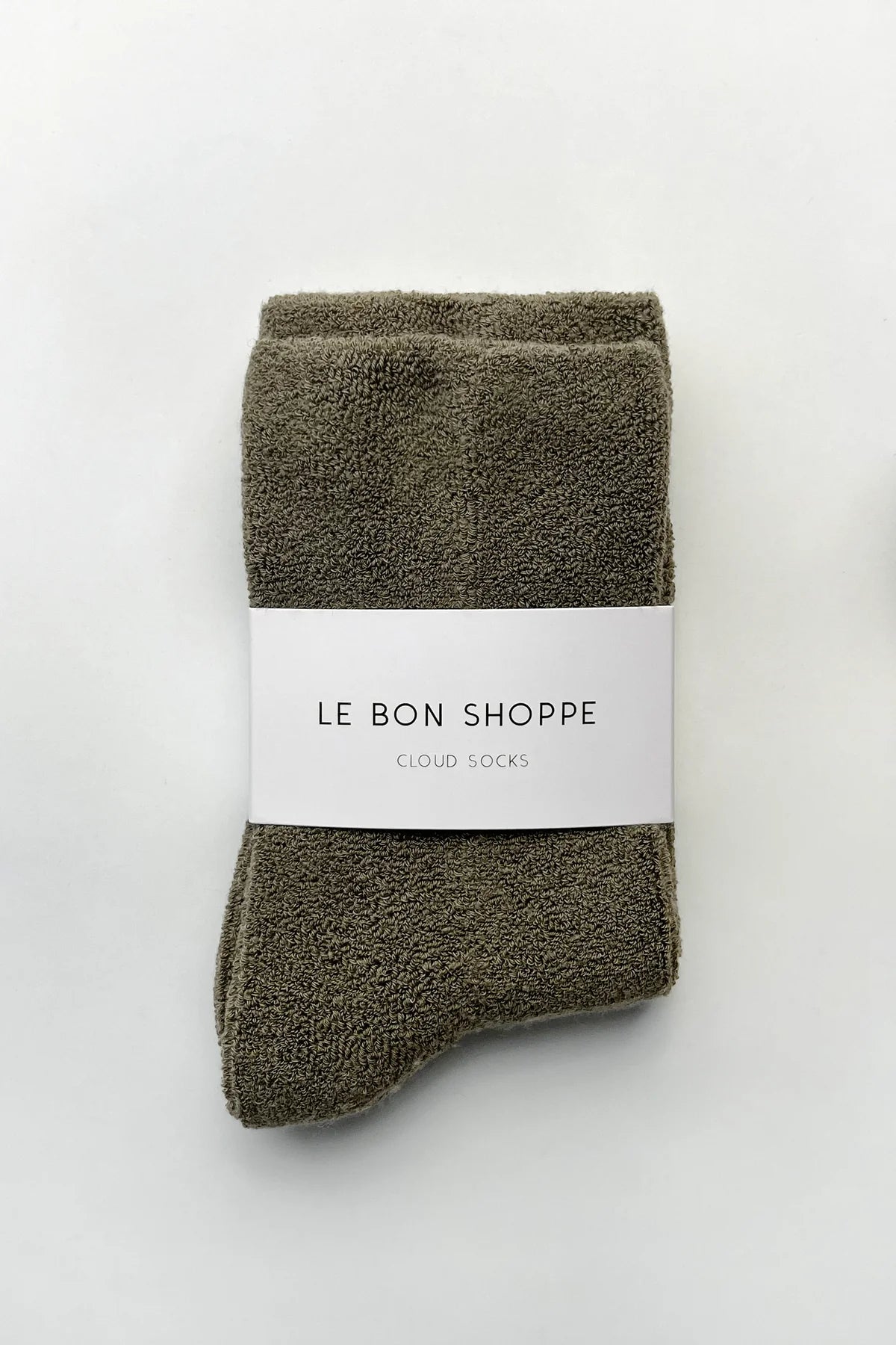 Le Bon Shoppe | Cloud Socks - Muted Sage