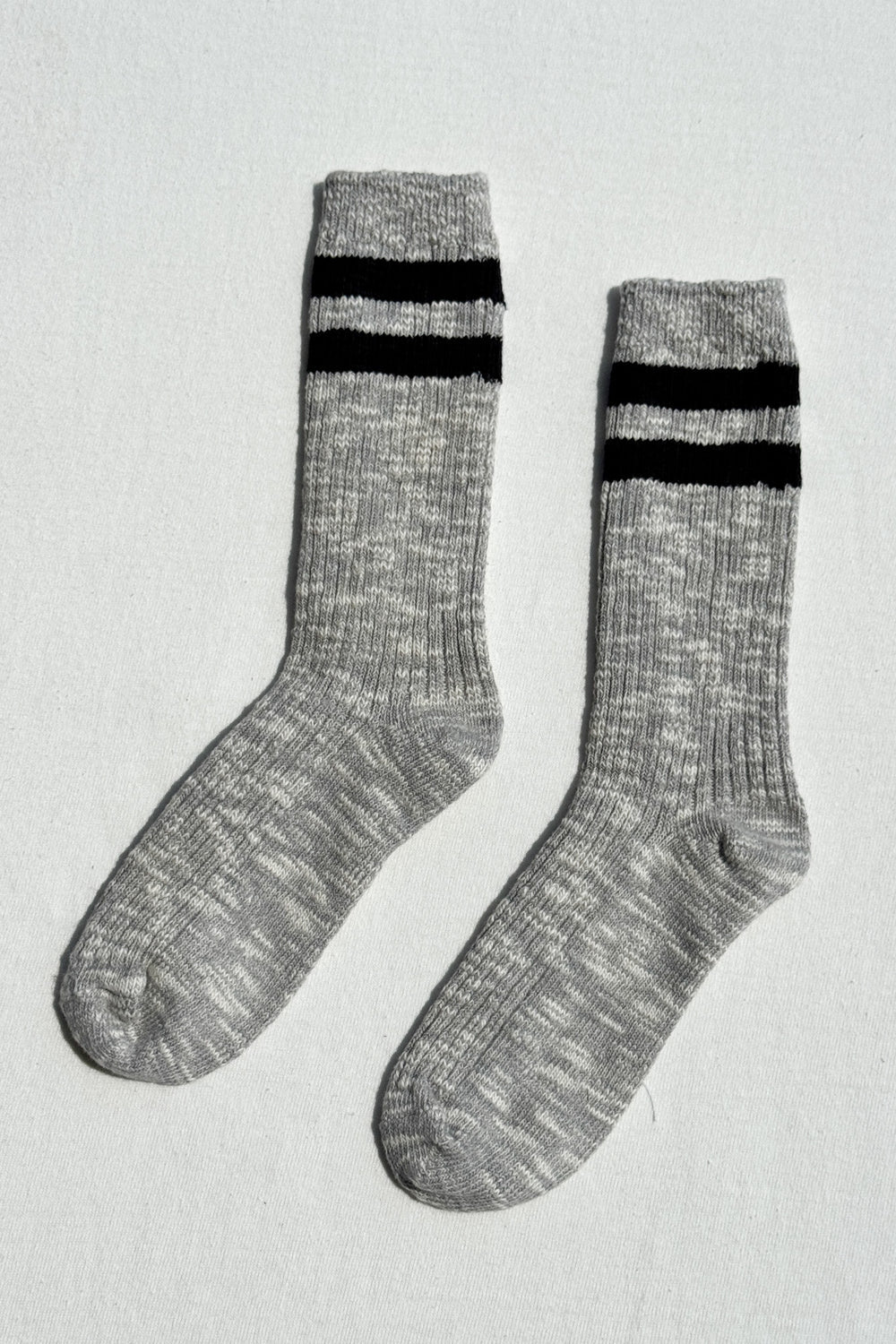 Le Bon Shoppe | Cottage Varsity Socks - Grey
