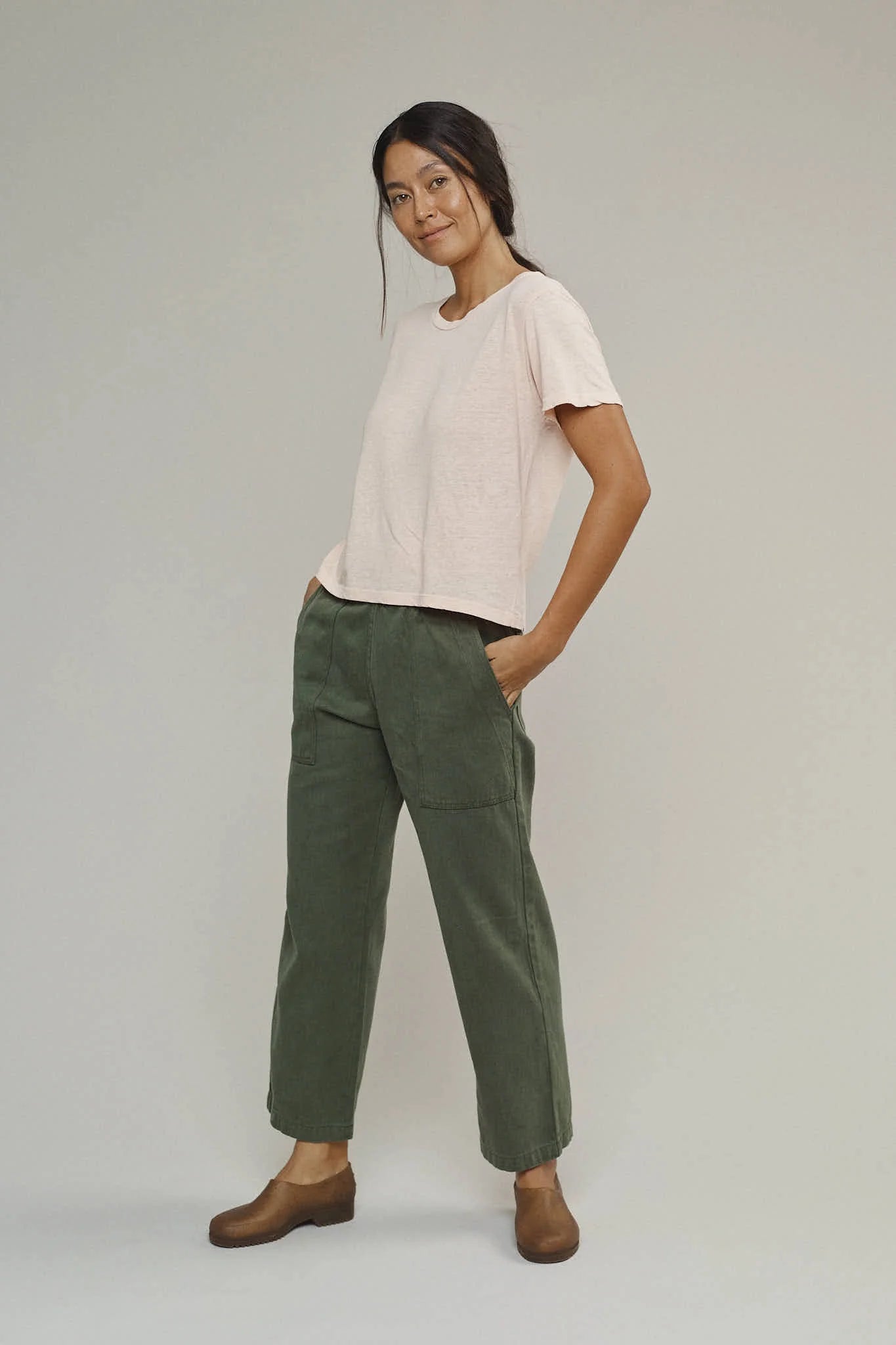 Jungmaven | Ocean Pant - Olive Green