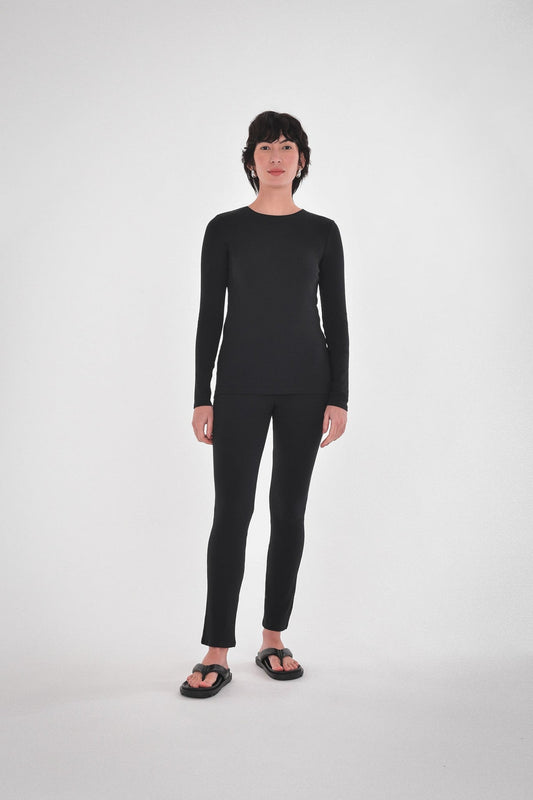 Paper Label | Lisa Top - Black