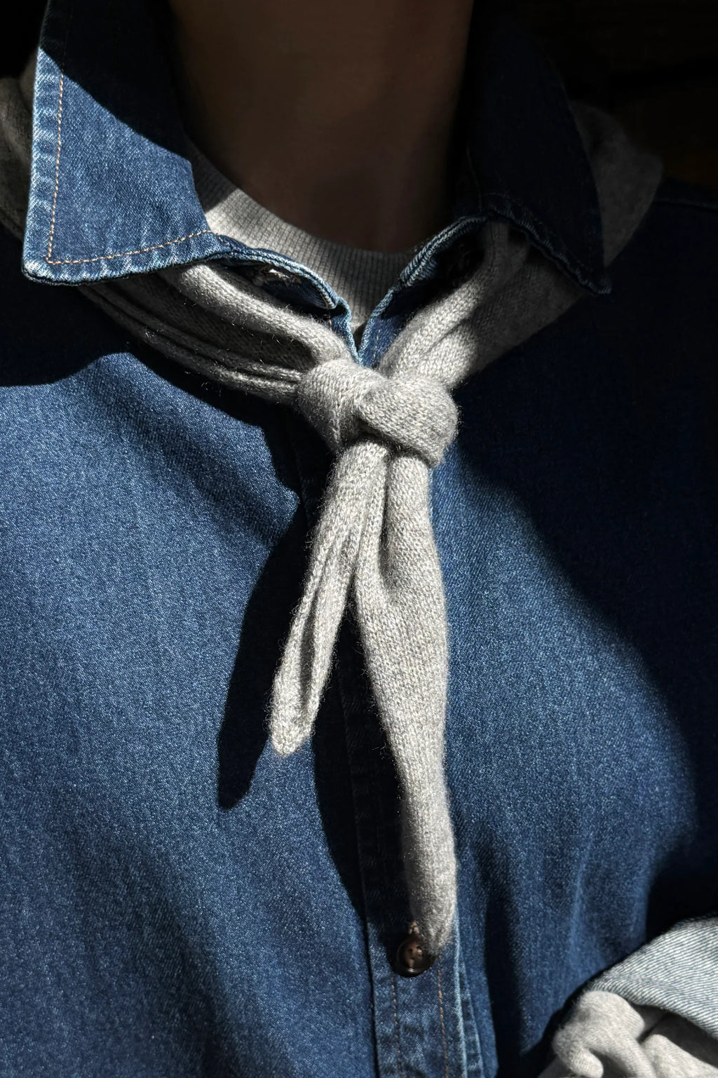 Le Bon Shoppe | Cashmere Bandana - Ht Grey