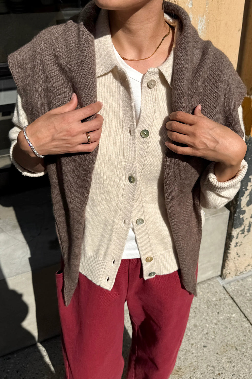 Le Bon Shoppe | Cashmere Shawl - Frappe