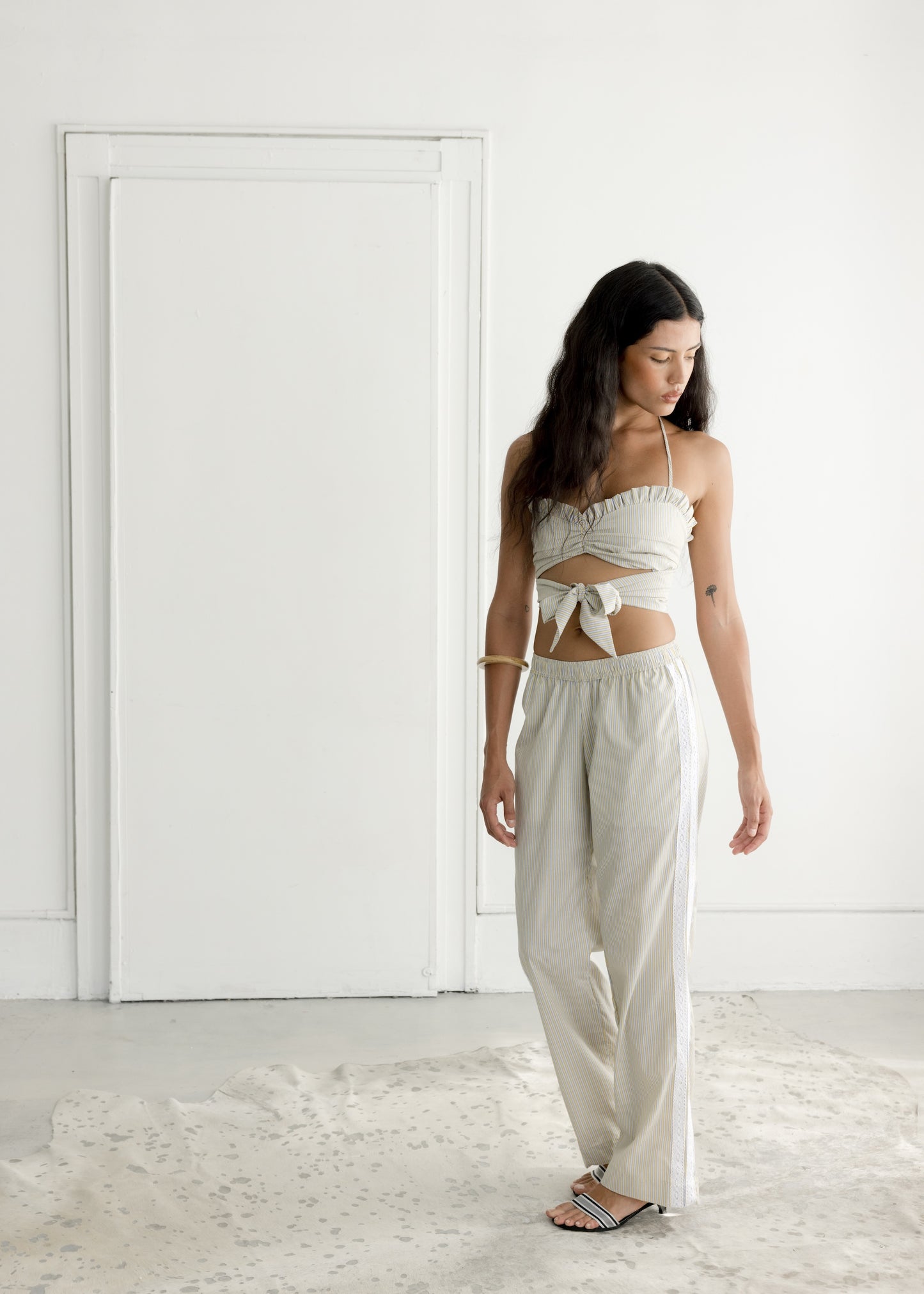 A Bronze Age | Cha Cha Bra - Marigold Stripe