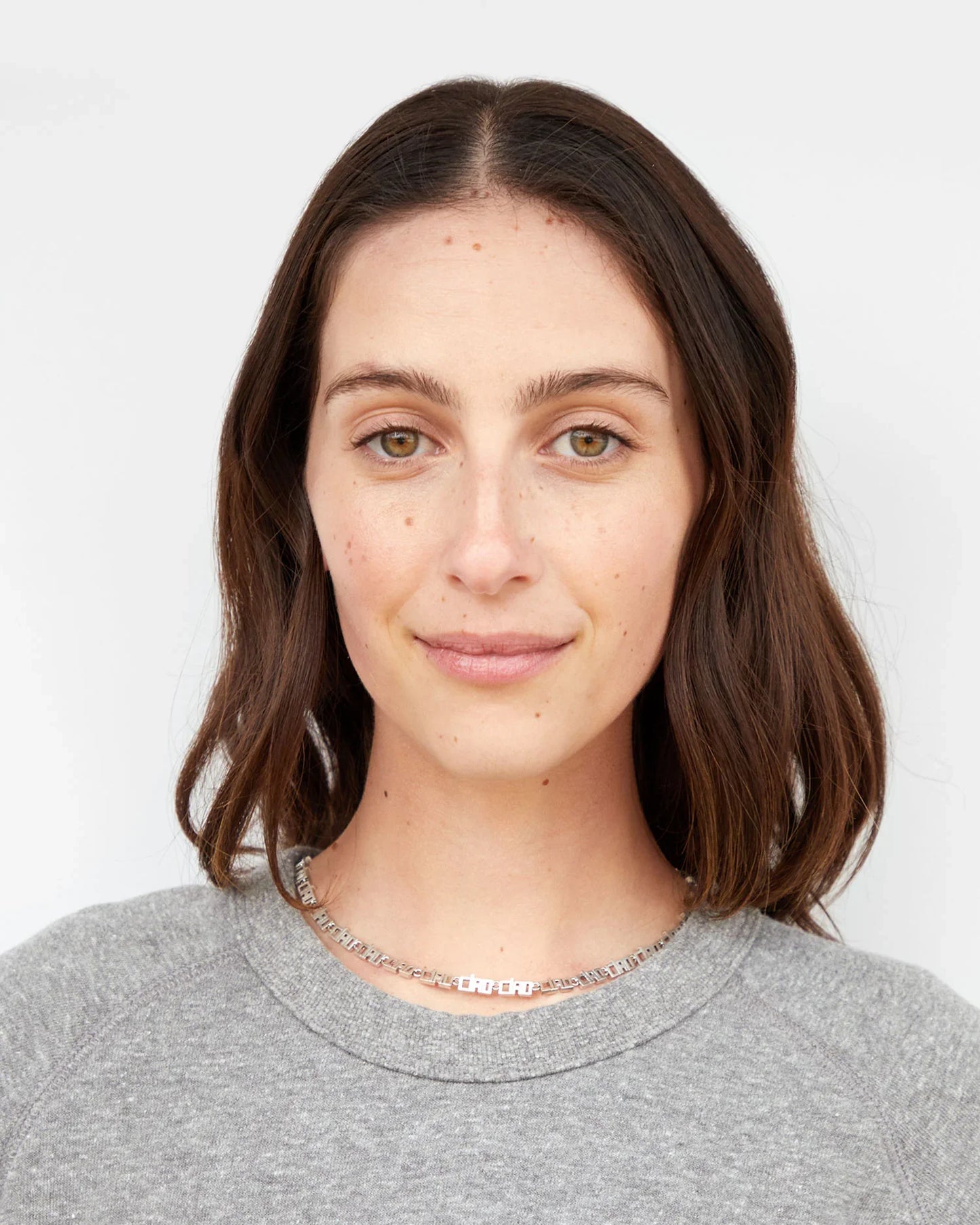 Clare V. | Ciao Chain Necklace - Silver