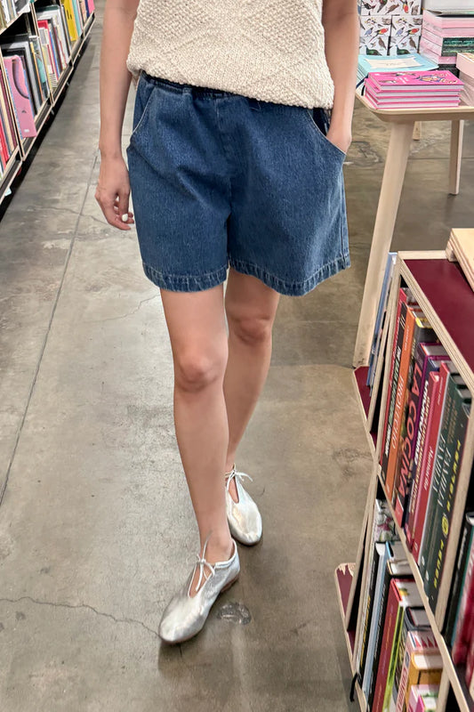 Le Bon Shoppe | City Shorts - Blue Denim