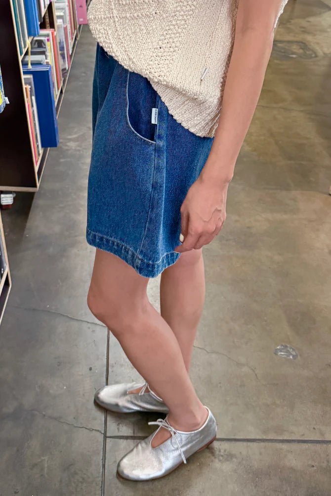 Le Bon Shoppe | City Shorts - Blue Denim