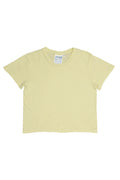 Jungmaven | Cropped Ojai Tee - Sunbleached Yellow