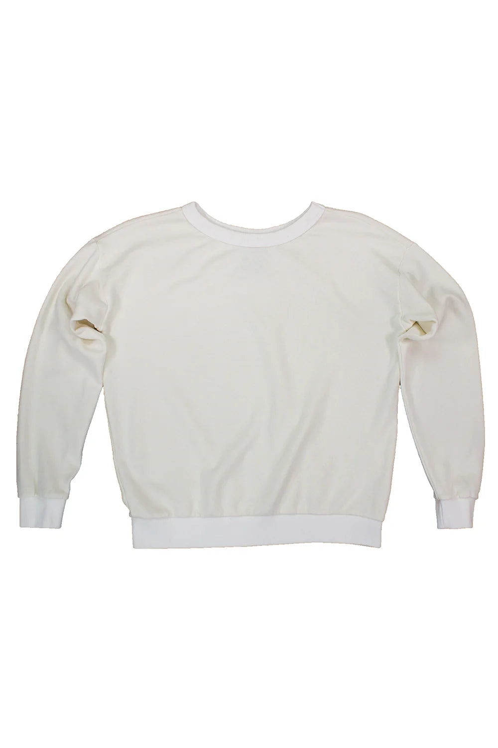 Jungmaven | Crux Cropped Sweatshirt - Washed White