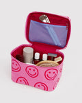 Baggu | Large Cosmetic Case -  Azalea Pink Happy