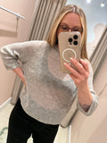 Naïf | Dorothee Sweater - Melange Grey
