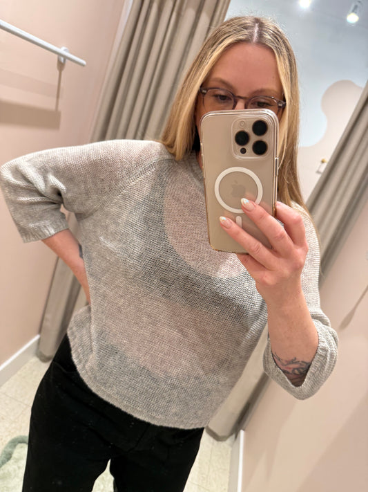 Naïf | Dorothee Sweater - Melange Grey