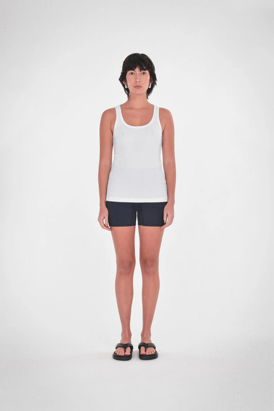 Paper Label | Mara Tank - White