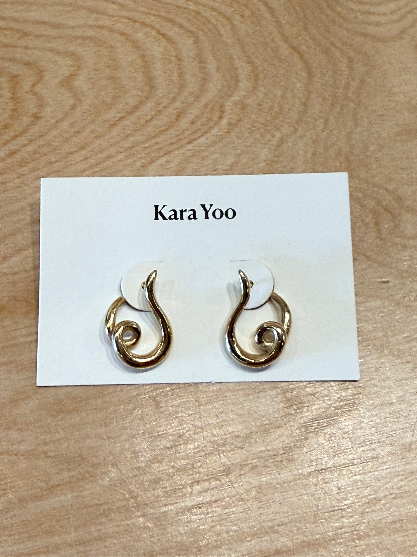 Kara Yoo | Loop Studs - 14k Gold Plated (1 micron)