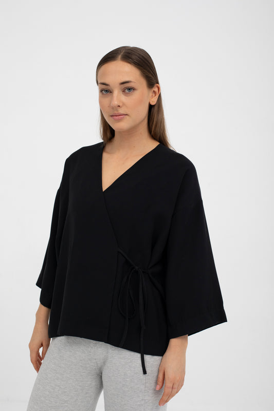 Mus & Bombon | Kimono Deich - Black