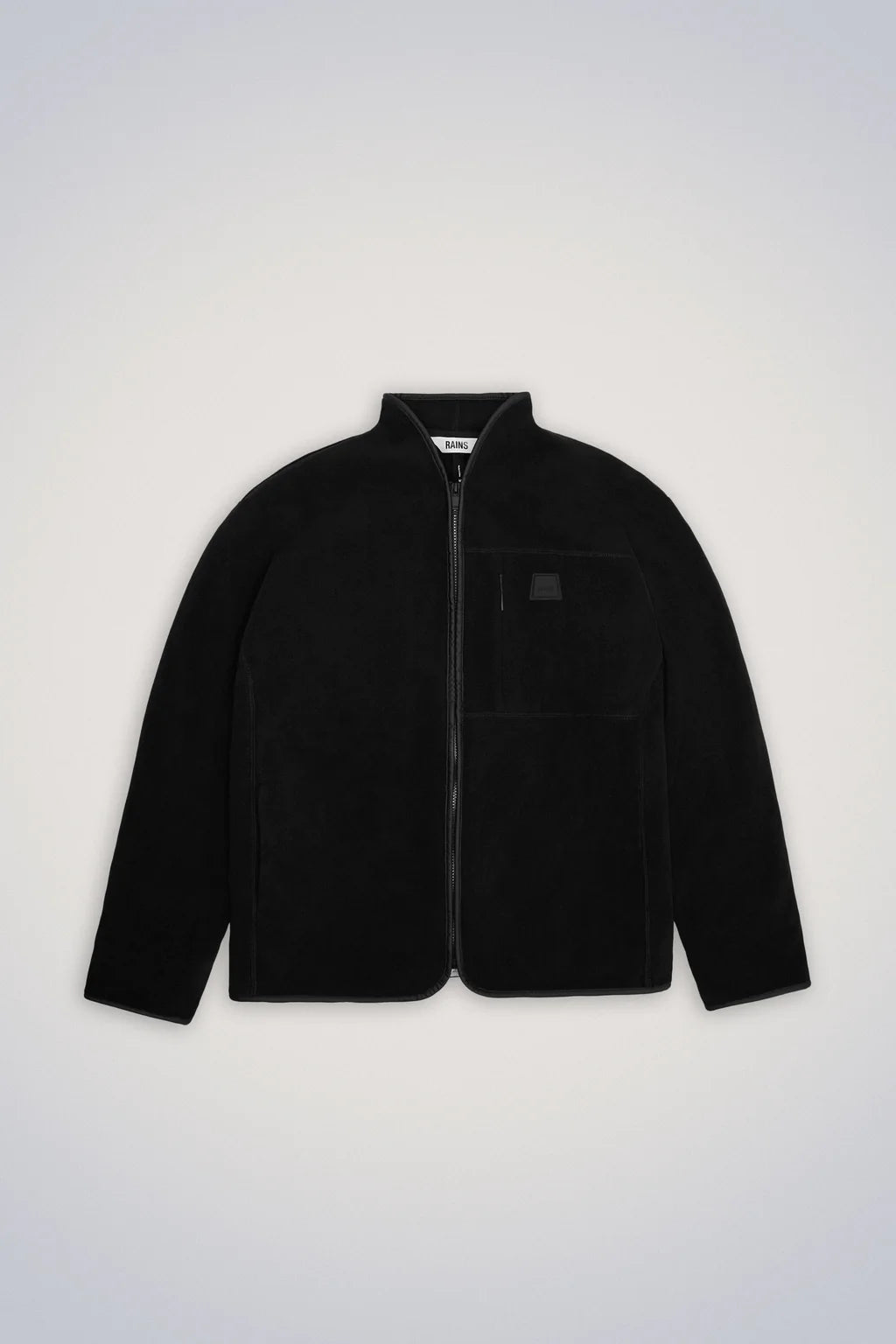 Rains | Durban Short Fleece Jacket - Black