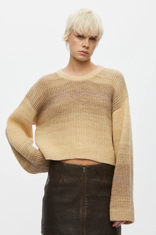 Oval Square | Fall Crop Knit