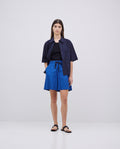 Yerse | Navy Stripe Shorts