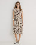 Yerse | Printed Viscose Dress