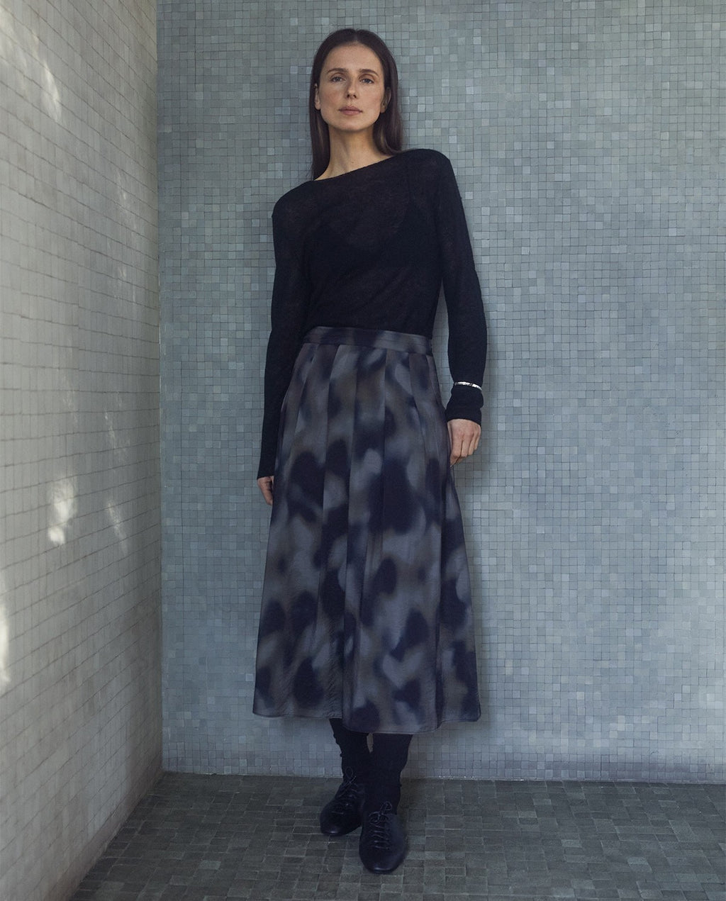 Yerse | Jumper Boat Neck Black