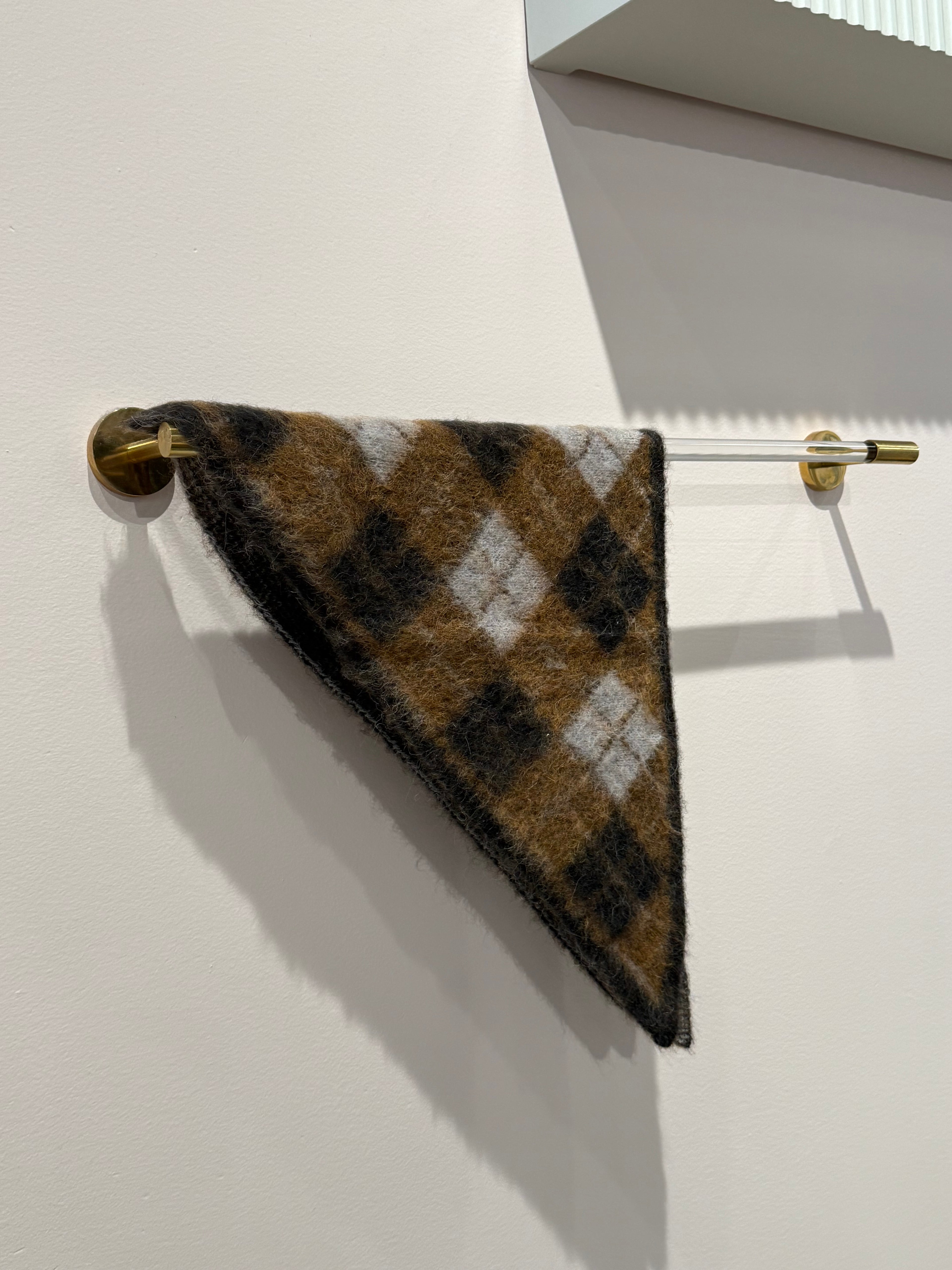 Des Petite Hauts | Coline Triangle Scarf - Argyle Ourson
