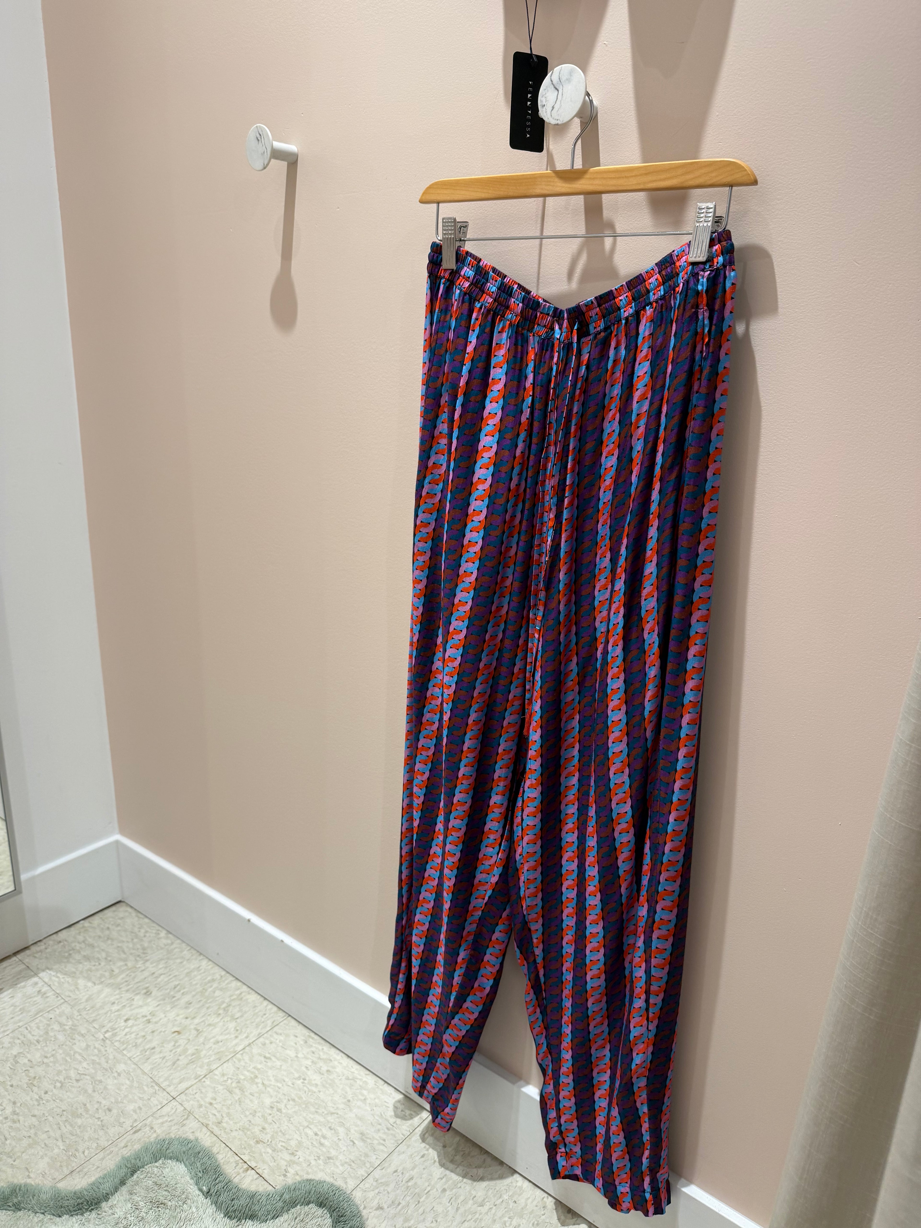 Fenntessa Swim | Care Free Beach Pants - Chains