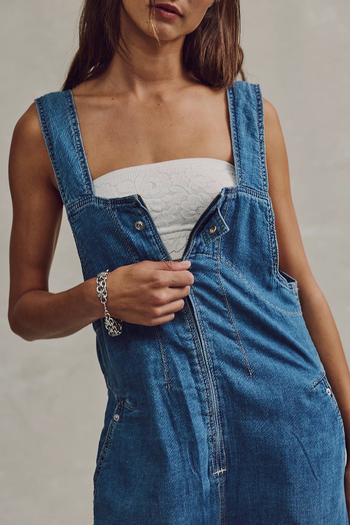 Free People | Jude One Piece - Mid Indigo
