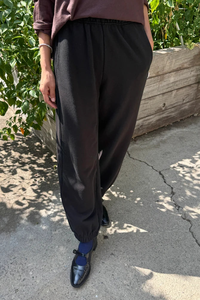 Le Bon Shoppe | French Terry Balloon Pants - Black