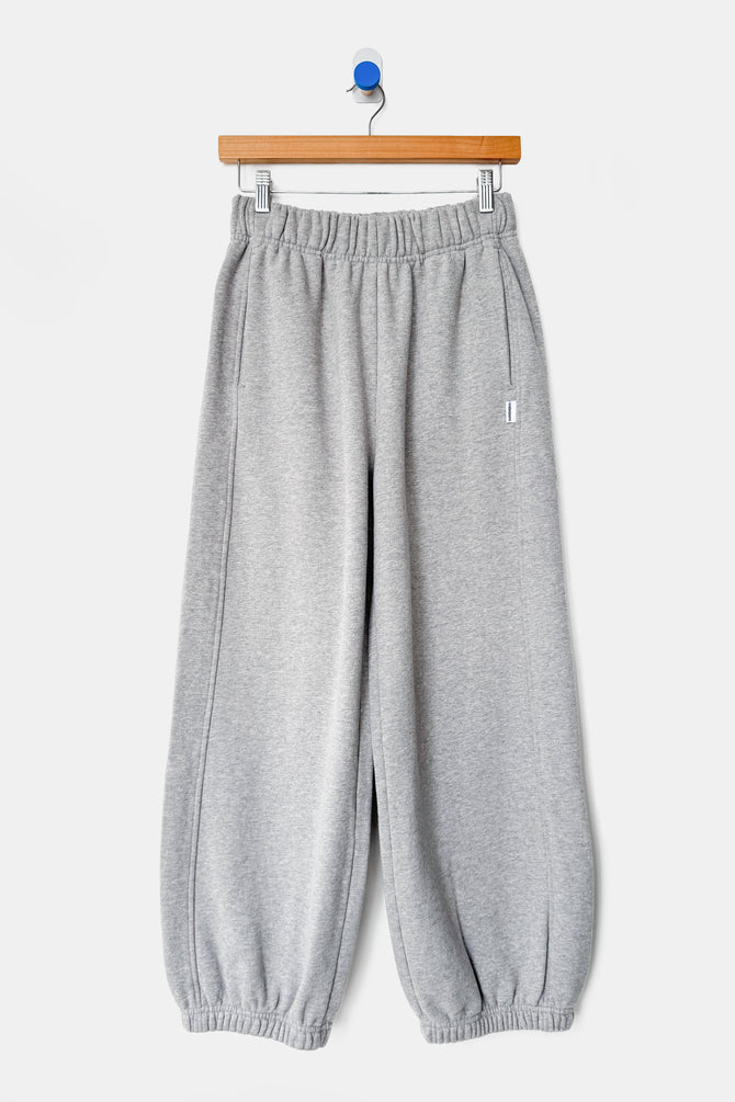 Le Bon Shoppe | French Terry Balloon Pants - Melange Grey