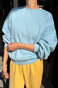 Le Bon Shoppe | French Terry Core Sweatshirt - Dream Blue