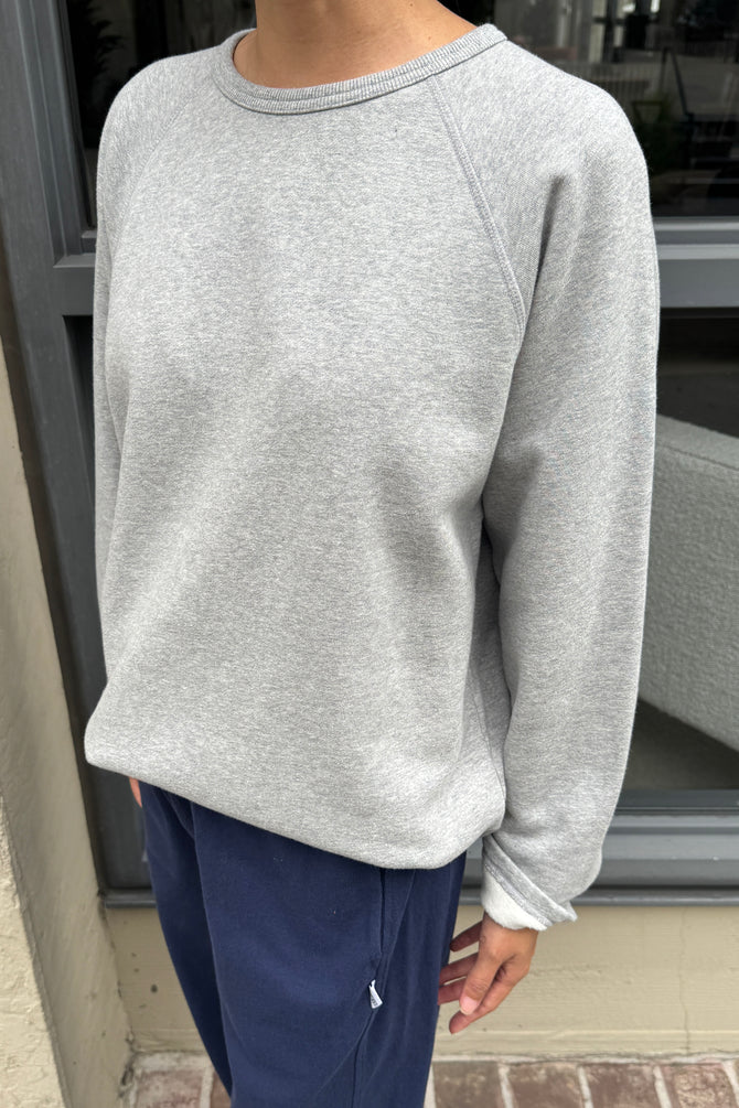 Le Bon Shoppe | French Terry Raglan Tee - Melange Grey