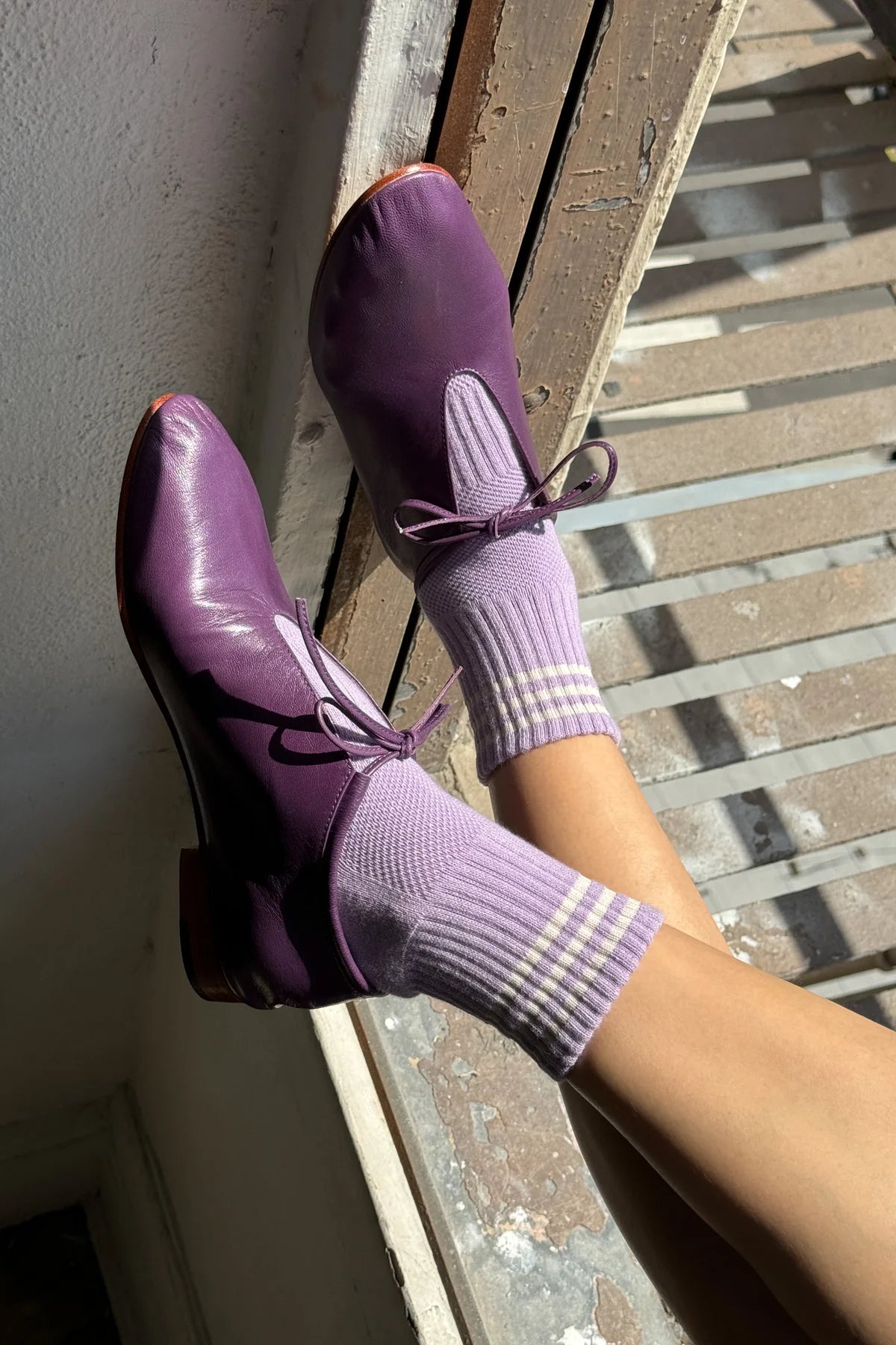 Le Bon Shoppe | Girlfriend Socks - Iris