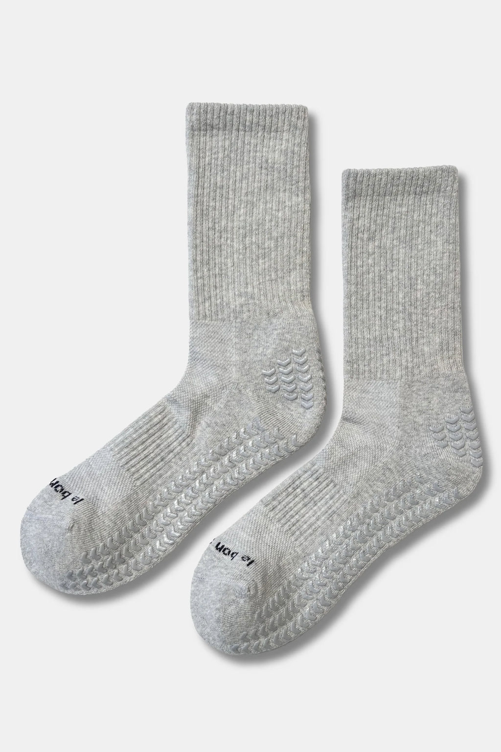 Le Bon Shoppe | Grip Gym Socks - Grey + Grey