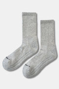Le Bon Shoppe | Grip Gym Socks - Grey + Grey