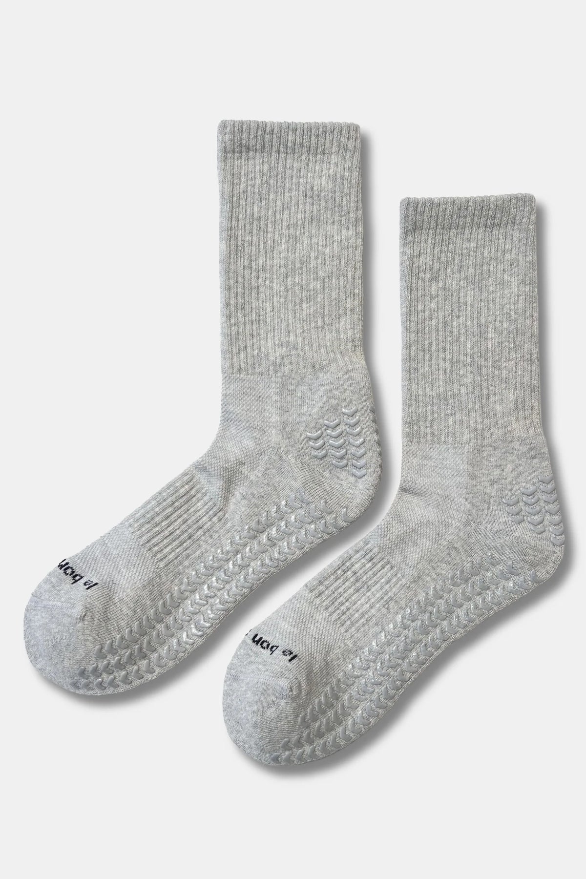Le Bon Shoppe | Grip Gym Socks - Grey + Grey