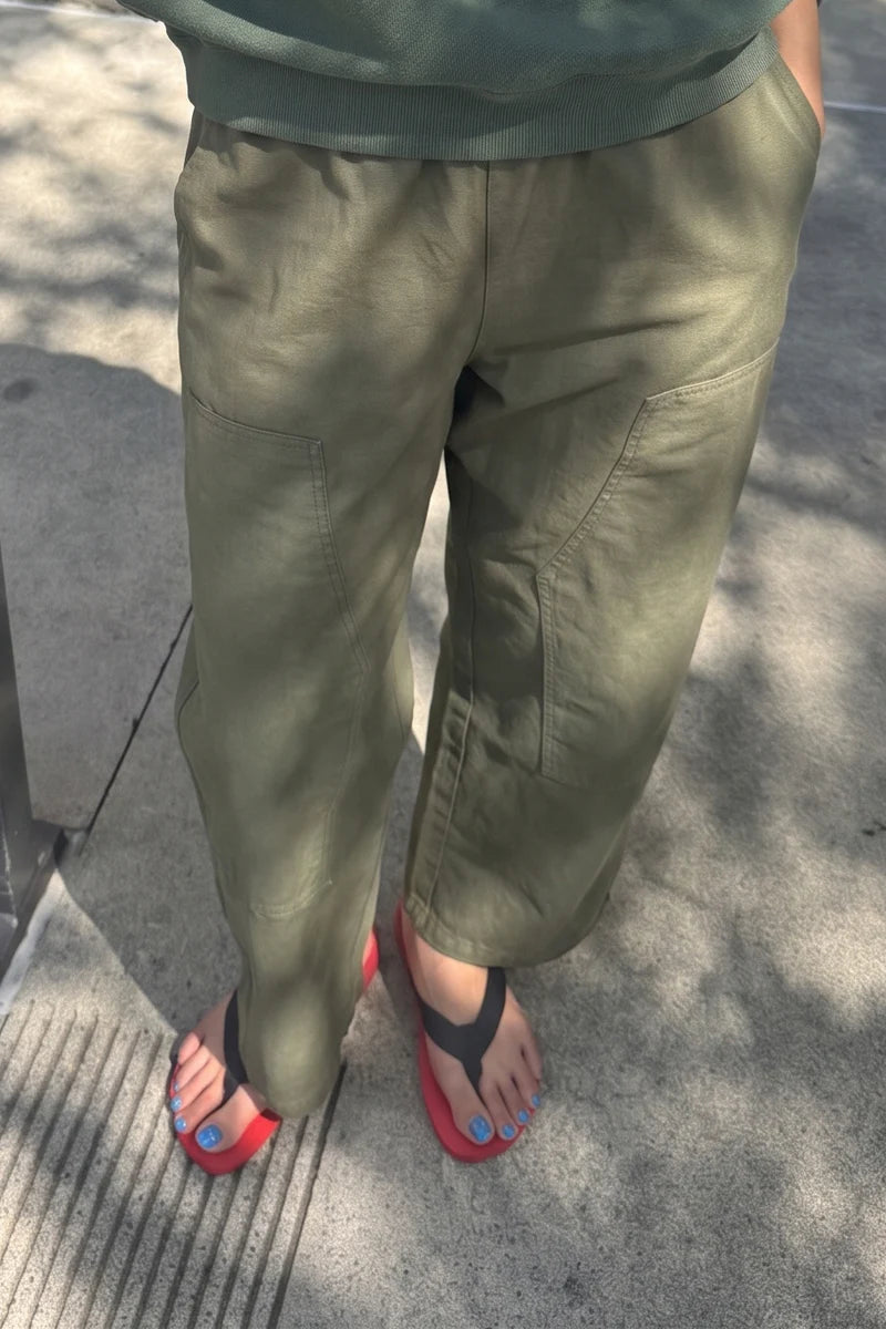 Le Bon Shoppe | Gardener Pants - Army Green